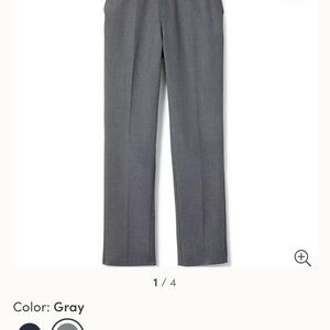 Lands' End Men's Gray Dress Pants